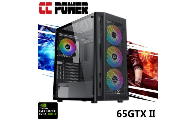 CC Power 65GTX II Gaming PC 11Gen Core i5 6-Cores w/ GTX 1650